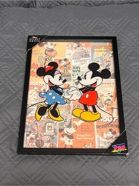 Mickey and Minnie Wall Art